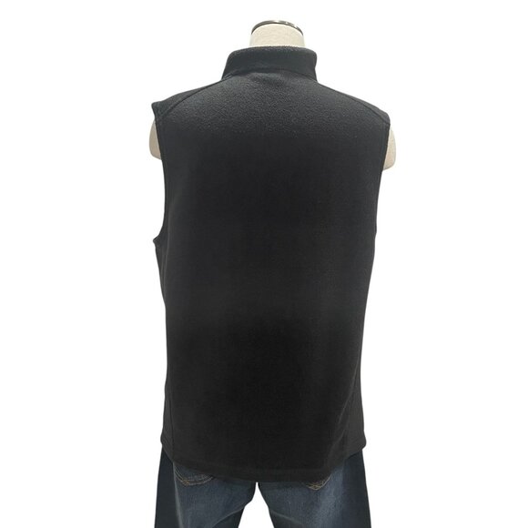 Columbia Fleece Vest M Sleeveless Outdoor Casual Layering Rugged Hiking Cozy - Picture 4 of 6